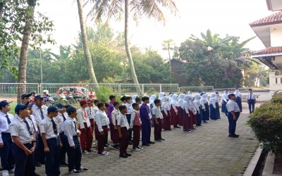 Masa Pengenalan Lingkungan Sekolah (MPLS) SMPIT Al-Ghifari Kota Serang Tahun Pelajaran 2023/2024